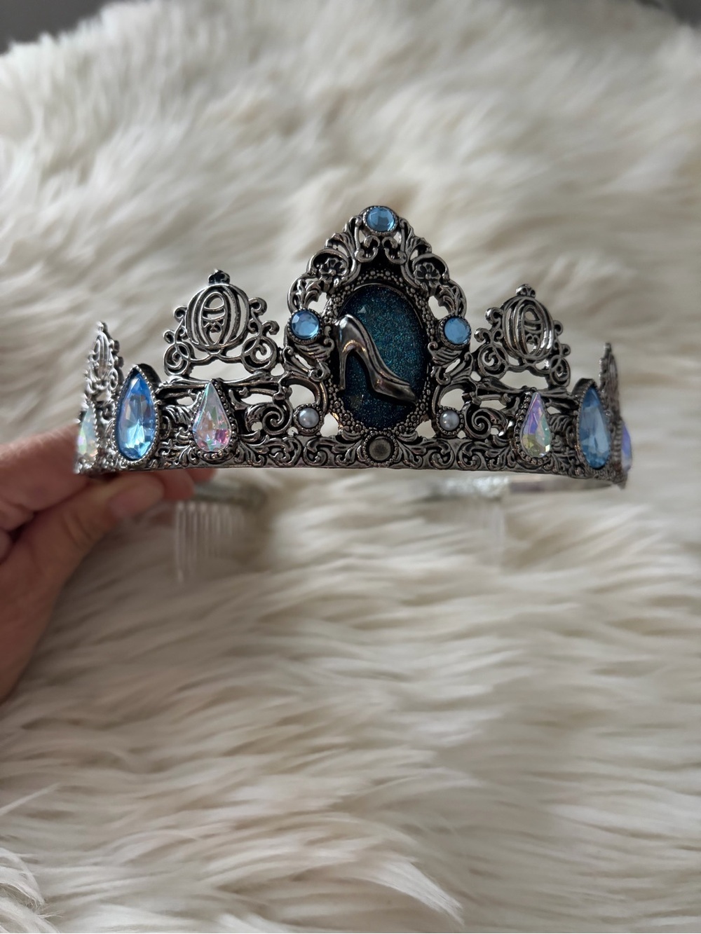 Cinderella Silver-Toned Costume Tiara